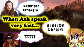 When Ash speak very fast... become so adorable | Minx Reaction  | OTV Rust Moment