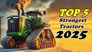 The 5 Largest NEW AGE tractors of the world for 2024-2025 - All the companies that own them ! #new