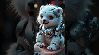 5 Cute Talking Alien Robot Hybrids in 4K by Google Veo2!  #cute #cuteai #funny #trending #veo2