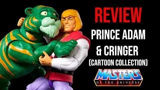 Ep542 MOTU Cartoon Collection Prince Adam and Cringer REVIEW