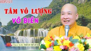 Có Tâm Vô Lượng Này Thành Tựu Các Pháp Cao Siêu Dễ Dàng (Cực hay). TT Thích Trí Huệ VDP23/1