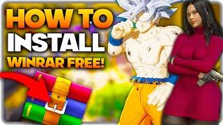 How To Download and Install WinRAR For FREE