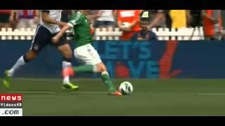 Max Kruse Amazing Goal (United States 4-2 Germany) 02.06.2013