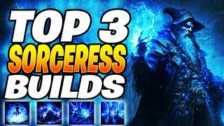 TOP 3 Best SORCERESS Builds In POE 2! Path of Exile 2 Sorc Builds (POE 2 BUILDS)