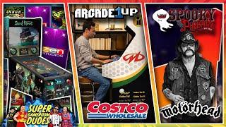 Arcade1Up Costco Clearance, AtGames Pinball February Releases & Spooky Pinball's Next Machine