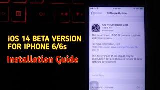 Install iOS 14 Beta Version on your iPhone 6/6s | IOS 14 Developers Beta | Foxy Oro