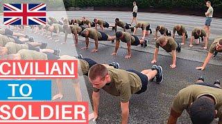 Civilian to Soldier | What happens in British Army Basic Training? | WEEK 1