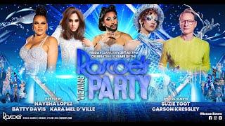 Suzie Toot & Carson Kressley - Roscoe's RuPaul's Drag Race Season 17 Viewing Party!