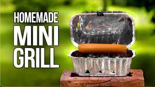 Homemade Tiny BBQ Grill