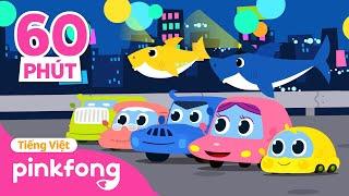 Ô tô con  Baby Car +Tuyển tập | Bài hát về Xe hơi | Baby Shark Cá Mập Con Pinkfong! Nhạc thiếu nhi