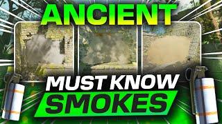 EVERY Smoke You MUST KNOW on Ancient in CS2