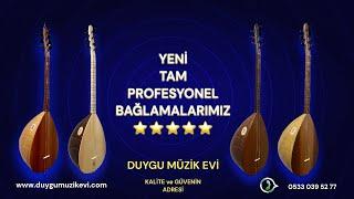 Yeni 4 adet birbirinden profesyonel kısa saplı bağlama ( Duygu müzik evi )