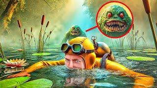 SCUBA DIVING TO DEFEAT THE POND MONSTER (SAVING LOGAN)