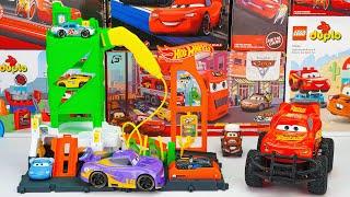 Disney Pixar Cars Unboxing Review | Disney Pixar Cars Electric Vehicle Charging Station PlaySet