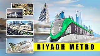 Riyadh's New Metro: 6 Lines, 85 Stations! 