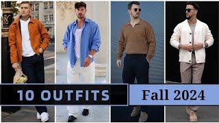 10 Latest Fall Outfit Ideas for Men 2024 | Men's Fashion