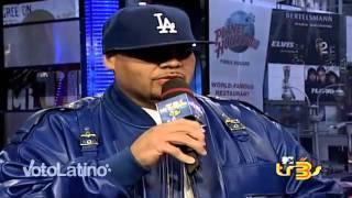 Voto Latino: Rosario Dawson and Fat Joe take over MTV's Mi TRL