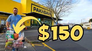 $150 PaknSave Haul l Groceries in New Zealand l South Africans in New Zealand l June 2023