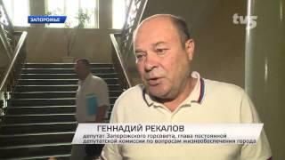 Городские власти Запорожья не справились с последствиями масштабного ливня