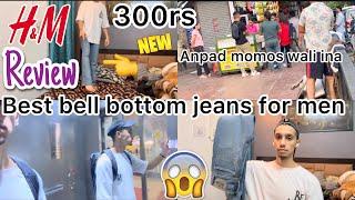 Best bell bottom jeans for men from h&m  #jeansoutfit #review #reviewvideo #vlog