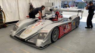 2005 Audi R8 LMP Starting Up