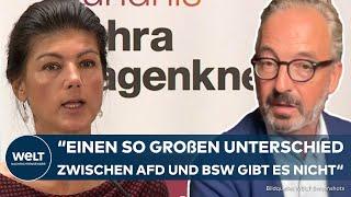 SAHRA WAGENKNECHT: "So großen Unterschied zwischen AfD und BSW gibt es nicht" – Jan Fleischhauer