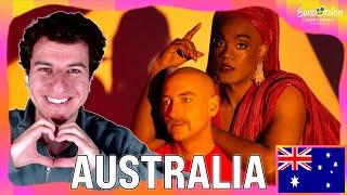 REACTION to AUSTRALIA EUROVISION 2024  Electric Fields - One Milkali (One Blood) 