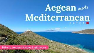 Ancient Knidos Lighthouse Hike | Aegean Meets Mediterranean | Datça, Turkey | Oh So Pom