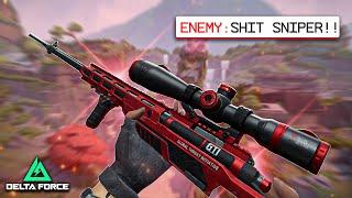 Delta force mobile Best "R93 Sniper" Loadout || Ipad Pro M4 Gameplay