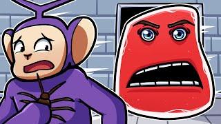 ESCAPE FROM CHARLIE THE STEAK! | Tinky Winky Plays: Roblox Charles Revenge