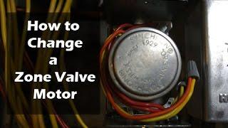 How to Change a Zone Valve Motor - Honeywell