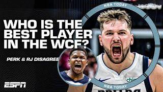  PERK & RJ DEBATE  Is Luka Doncic or Anthony Edwards the BEST PLAYER in the WCF? | NBA Today