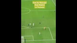 Real Madrid vs Pachuca, goal by Rodrygo (Final Intercontinental Cup) #realmadrid #rodrygo