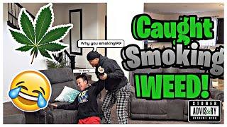 13 YEAR OLD BROTHER SMOKING   WEED PRANK ON OLDER BROTHER!