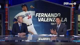 Orel Hershiser remembers former Dodgers teammate Fernando Valenzuela during SportsNet LA special