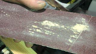 SANDPAPER CLEANING (HELPFUL SOLUTION)