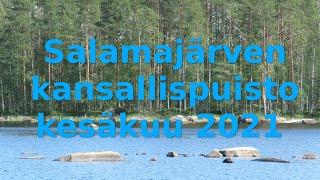 Salamajärven kansallispuisto - yhden yön vaellus 2021