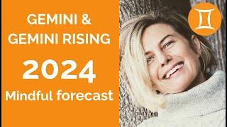 GEMINI SUN & GEMINI RISING ASTROLOGY YEARLY FORECAST 2024