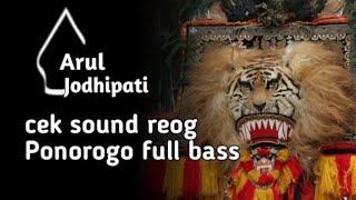 cek sound reog Ponorogo full bass