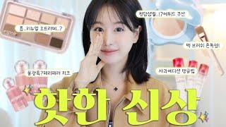 핫한 신상&떡상템 살까 말까?고민한다면 이 영상 꼭 보세요‼️ㅣ에스쁘아 오트라떼ㅣ에뛰드 필터쿠션ㅣ유트루 브러쉬ㅣ우정 페리페라 블러셔ㅣ 클리오 애플립등 ㅣ 인보라INBORA