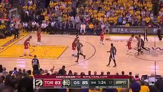 Golden State warriors vs Toronto Raptors game 6 3rd Quarter full highlights