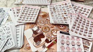 Huge Collective Planner Sticker Haul | Ft. TheCoffeeMonsterzCO & Papershire #stickerhaul #planner