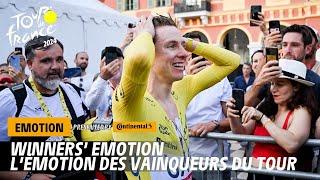 Winners' emotion - Tour de France 2024