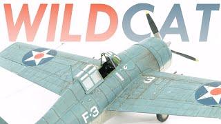 An AMAZING Kit!! Building Eduard's NEW 1/48 F4F-3 Wildcat | Full Build in 4K