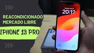 UNBOXING IPHONE 13 PRO REFUBISHED 2024 #iphone #reacondicionado #mercadolibre #iphone13 #unboxing