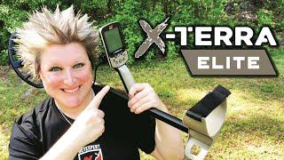 NEW Minelab X-TERRA ELITE Metal Detector UNBOXING And FIRST LOOK! | Stef Digs