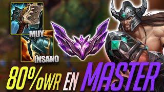  !ESTA BUILD ME HIZO SUBIR A MASTER CON 80% WR FULL TRYNDAMERE (INSANO)!