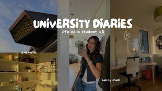 UNIVERSITY DIARIES EP 2- student life, productive days, reality check