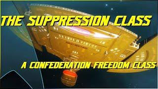 (225) The Suppression Class (The Confederation Timelines Freedom Class Starship!)