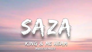 KING & MC Heam - SAZA (Lyrics) || MM